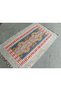 105X166 cm Hand-Woven Wonderful Kayseri Region, New Wool Kilim, Decor for the Living Room Bal38 - 9