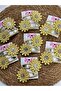 Mother-Daughter Daisy Hair Clip – Handmade, Felt & Glitter Detailed - 3