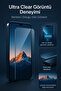 مجموعة واقي شاشة iPhone 17 Pro Max مصنوعة من الزجاج المقوى 0.26 مم 9H - 3 قطع شفافة عالية الدقة - 6