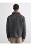 Lcw Vision Standard Mold Fur Collar Men's Leather-Look Coat - 5