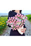 Megahan Pink Rose Bouquet Throw Blanket,Mother's Day Gift