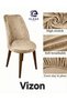 Washable, Stretch Fabric , Velvet Oval Chair Cover (1 Piece)