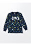 Crew Neck Boys' Pajamas - 4