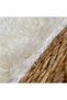 مفرش خوص بوهيمي FUR Bohemian FUR Jute Round Floor Mat - 2