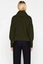 Women's Wide-Fit Turn-Down Collar Zippered Knitwear Cardigan Long-Sleeved Top Clothing Offering Comfortable and Stylish Look - 6