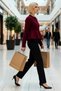 Women's Crew Neck Sweater with Flared Hem and Buttoned Knit Cardigan Long Sleeve Relaxed Fit for Your Everyday Style - 4