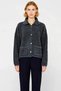Women's Oversized Mold Polo Neck Low Arm Long Sleeve Boucle Knitwear Cardigan Comfortable and Stylish Look - 5