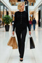 Women's Buttoned Crew Neck Corded Fabric Textured Long Sleeve Regular Fit Soft Knitwear Cardigan Stylish - 4
