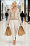 Women's V-Neck Buttoned Crop Cut Low Armhole Striped Patterned Soft Textured Knitwear Cardigan Casual - 3
