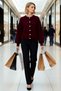 Women's Stylish Button Detailed Soft Textured Knit Cardigan Is a Comfortable and Elegant Choice for Everyday Outfits - 4