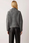 Women's Wide-Fit Zippered Knit Cardigan Soft Touch and Comfort That Complements Your Casual Style - 5