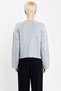 Women's Relaxed Fit Low Sleeve Double-Breasted Detailed Knitwear Top Clothing Piece Casual Chic Modern - 5