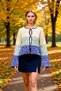 Women's Button Detailed Crop Soft Textured Color Block Long Sleeve Knitwear Cardigan Modern Stylish Design