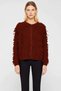 Women's Textured Tassel Knit Cardigan Is an Indispensable Item in the Winter Wardrobe with Its Stylish Design and Soft Texture. - 5