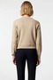 Women's Crew Neck Plain Pattern Knitwear Cardigan Blouse Set Comfortable and Stylish Look Functional - 6