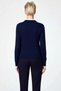 Women's Mercerized Look Special Yarn Textured Hair Knit Detailed Buttoned Long Sleeve Knitwear Cardigan Jacket - 6