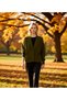 Women's Wide Fit Soft Textured Corded Fabric Knitwear Cardigan Pocket Detail Comfortable Stylish Daily Wear Sports