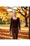 Women's Crop Lace Detailed Square Neck Corded Fabric Knitwear Cardigan Buttoned Long Sleeve Stylish Design Casual