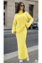 Triko 2Li Takım Skirt Sweater Boğazlı Fitili - 2