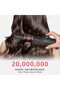 2-in-1 Hair Straightener & Curler, 1.25in Curling Wand, 20M Negative Ions (Black) - 3