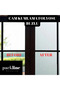 Glass Sandblasting Foil Frosted Glass Film 50cm X 8Meters - 5