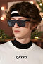 Suny Lüx Unisex Black Sunglasses - 3