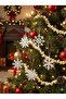 5-Piece Luxury Snowflake Christmas Tree Ornament-New Year Christmas Tree Decoration-Christmas Gift