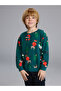 Rmz Gi̇yi̇m Farki̇yla New Year's Themed Boys' Thick Sweatshirt