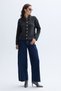 Women's Indigo Wide Leg Jean Pants