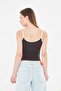 Women's Brown Color Printed Tank Top - 6