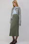 Knitted Skirt with Elastic Waist - 4