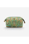 Jabali Green Velvet Makeup Bag 22.5X9,5X15 cm