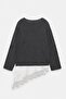 Dantel detaylı t-shirt - 8