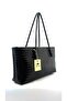 Women's Knitted Patterned Faux Leather Hand and Shoulder Bag Stylish & Elegant - 2