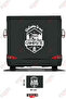 Camp Written Nature Visual Caravan Sticker Coating