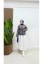 Ethnic Patterned Quilted Jacket 2026 - 8