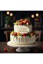 Oval Writing Plate 24 Pieces – Edible Decoration for Cakes, Cupcakes, and Desserts - 2