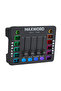 Medley Gaming Live Streaming Studio Recording Rgb Sound Card Dj Mixer (Phone Pc Compatible) - 3