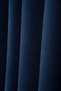 Velvet Textured Island Background Curtain Soft Suitable for Every Room Living Room Bedroom Pileless Navy Blue - 4