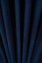 Velvet Textured Island Background Curtain Soft Suitable for Every Room Living Room Bedroom Pileless Navy Blue - 7