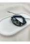 Playstation Iconic Leather Men's Bracelet – Braided Gamer-Themed Adjustable Bracelet - 2