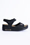 Yeny Women's Anatomical Wedge Heel Comfortable Polyurethane Sole Flat Sandals