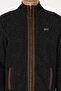 Men's Black Knitted Cardigan 50310000-Vr046 - 6