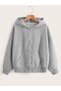 Women's Zippered Hooded Sweatshirt Cardigan