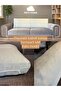 2 Pcs Large Back Cushion Cover - Back Cushion Pillow Cover with Zipper - Fabric Cover Box Model - 2