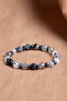 Certified Rutilli Quartz-Hematite Natural Stone Faceted Bracelet Odt064 - 2