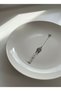 Set of 6 Ceramic Cake Plates |   Minimalist Giraffe Patterned |   21 cm Stylish Presentation & Breakfast Plate - 4