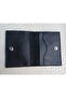 Design Real Leather Black Hand Embroidered Card Holder - 3