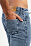 Men's Regular Fit Navy Blue Jean - 3