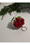 Knitted Flower Bouquet Keychain |   Handmade Bouquet Keychain |   Romantic & Cute - 4
